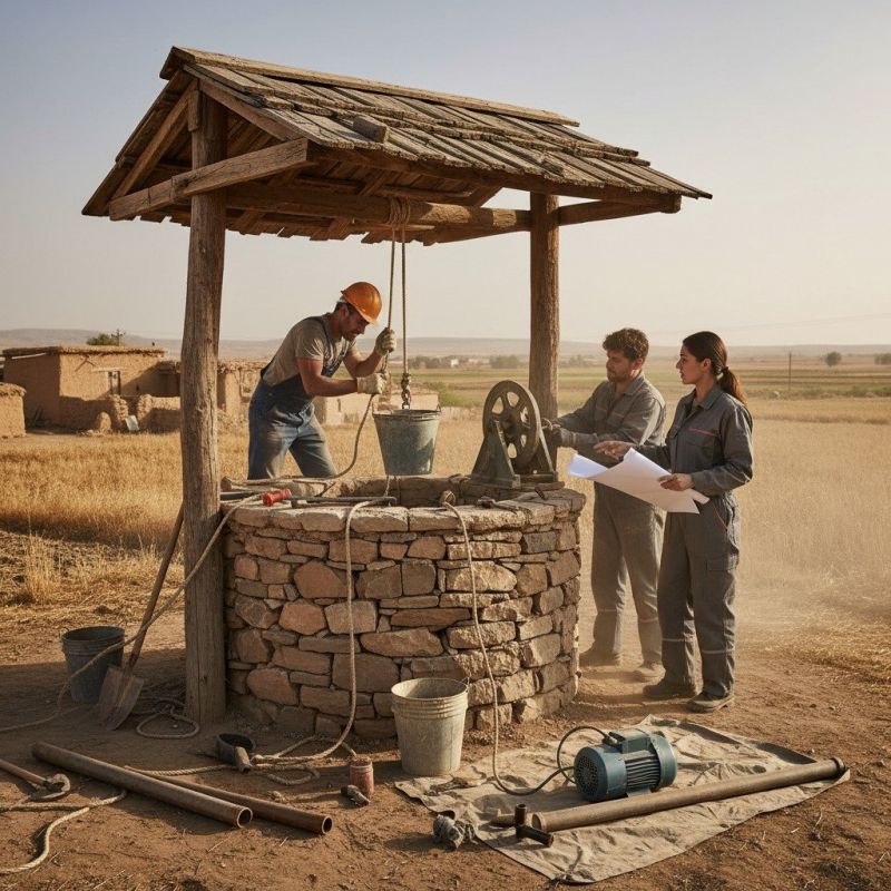 Water Feature Repair detail