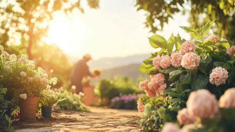 Hydrangea Planting in Honolulu, HI